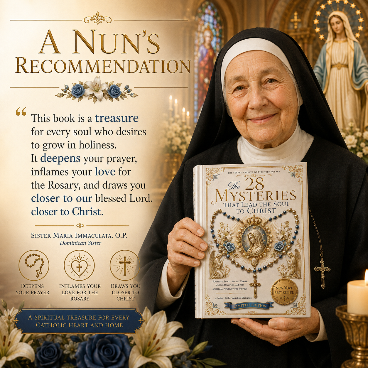 THE 28 MYSTERIES THAT LEAD THE SOUL TO CHRIST