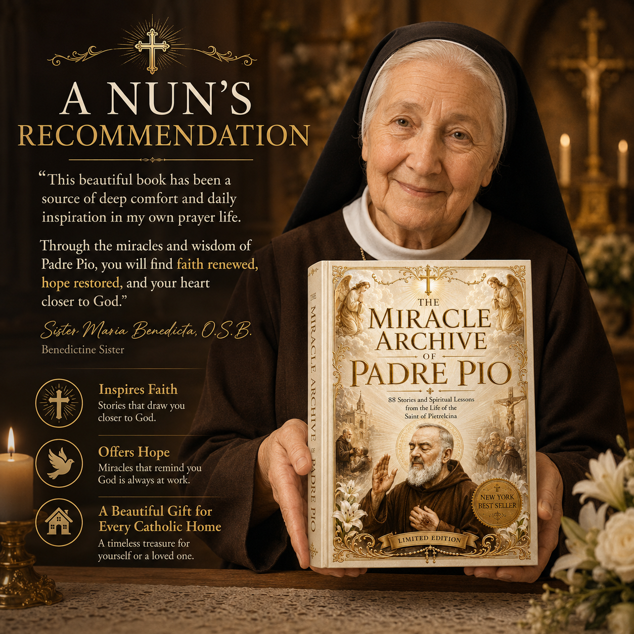 THE MIRACLE ARCHIVE OF PADRE PIO