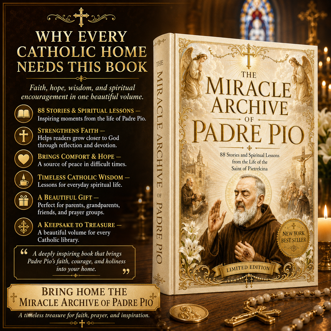 THE MIRACLE ARCHIVE OF PADRE PIO