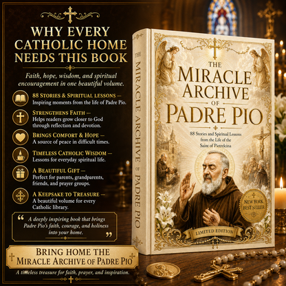 THE MIRACLE ARCHIVE OF PADRE PIO